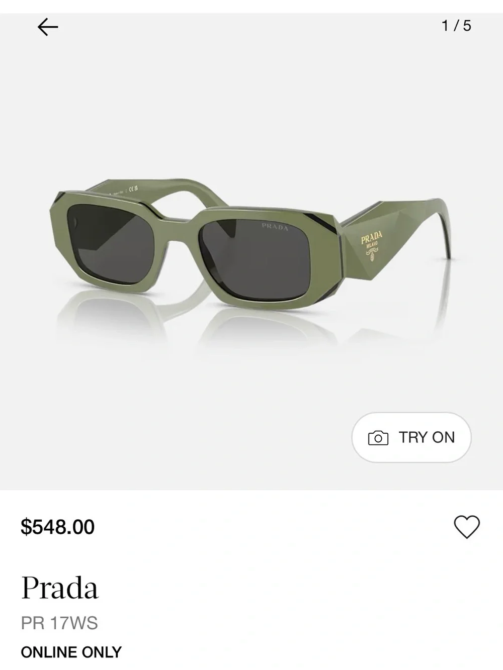 Prada Black Thick-Arm Sunglasses with Gold Logo